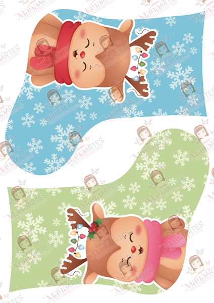 BOTAS NATALINAS CUTE 04