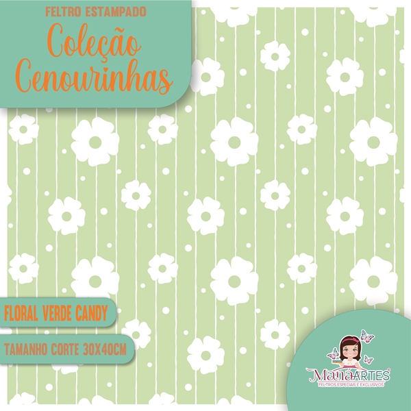 COLEÇÃO FELTRO ESTAMPADO PÁSCOA - CENOURINHAS