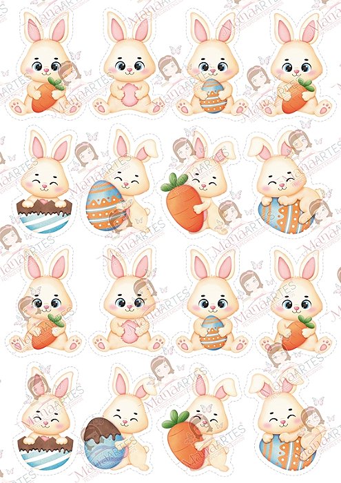 SCRAPFELT - COELHINHOS