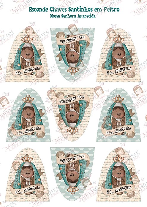 ESCONDE CHAVES SANTINHO - N.S. APARECIDA