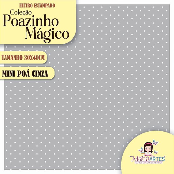 COLEÇÃO FELTROS ESTAMPADOS - POAZINHO MÁGICO