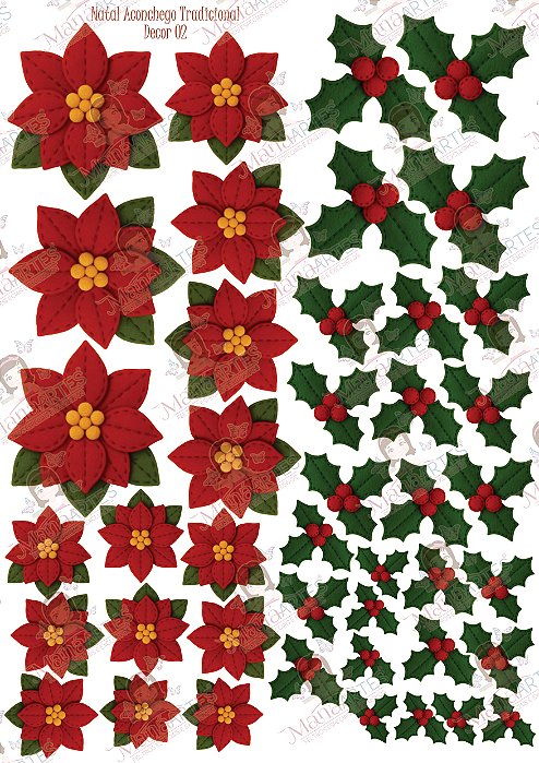 COLEÇÃO NATAL TRADICIONAL - DECOR 02