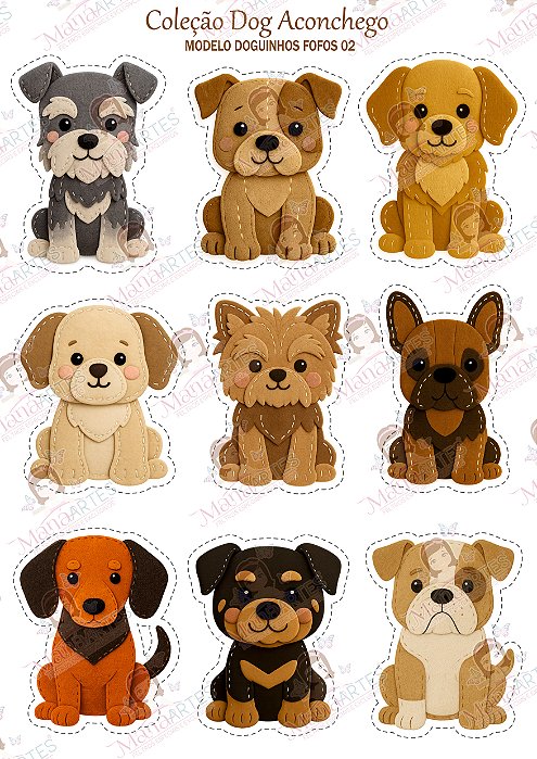 PAINEL ESTAMPADO - DOG FELT ACONCHEGO - 02