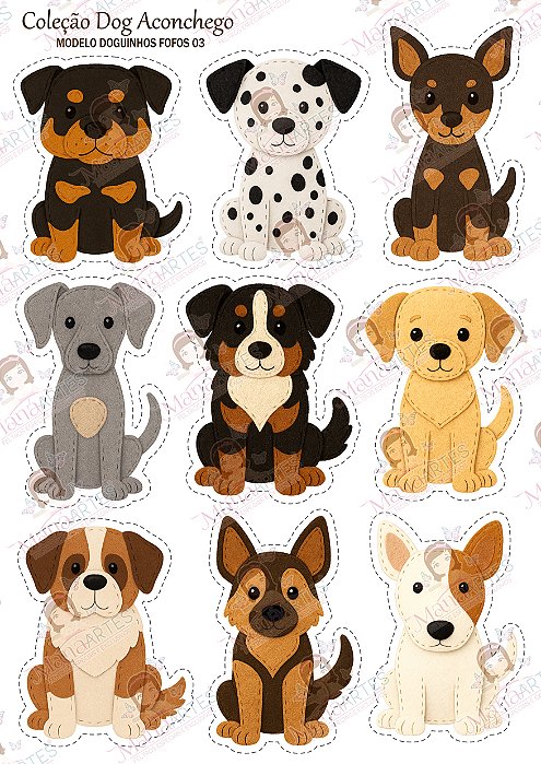 PAINEL ESTAMPADO - DOG FELT ACONCHEGO - 03