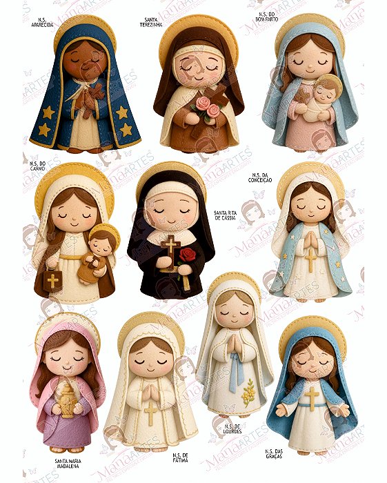 ACONCHEGO DE FÉ - SANTINHAS