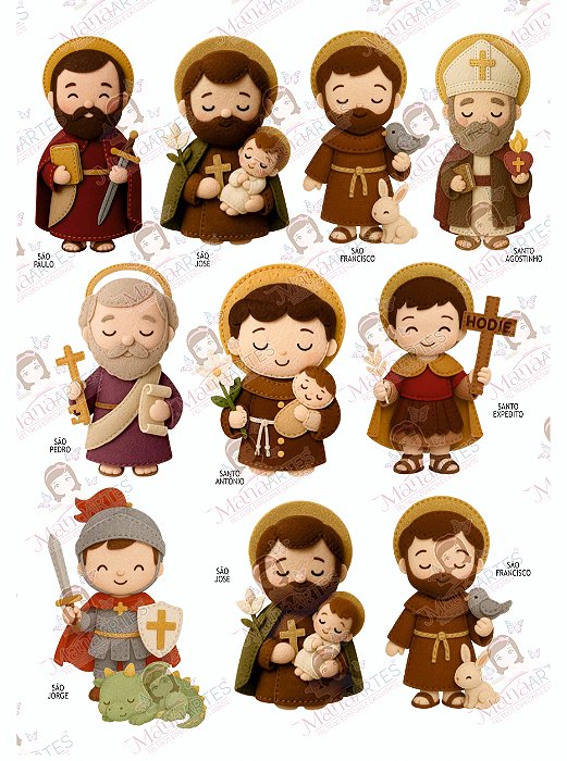 ACONCHEGO DE FÉ - SANTINHOS