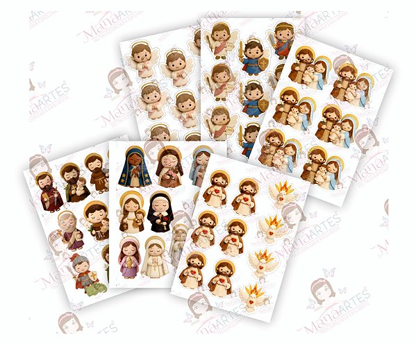 KIT ACONCHEGO DE FÉ - 6 PAINÉIS