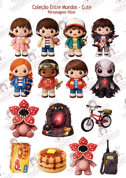 COLEÇÃO ENTRE MUNDOS - CUTE 10CM