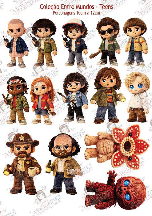 COLEÇÃO ENTRE MUNDOS - PERSONAGENS TEENS