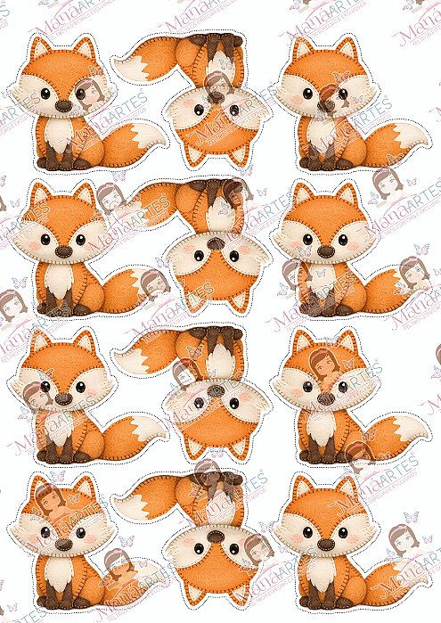 COLEÇÃO RAPOSINHAS ACONCHEGO - SENTADINHA