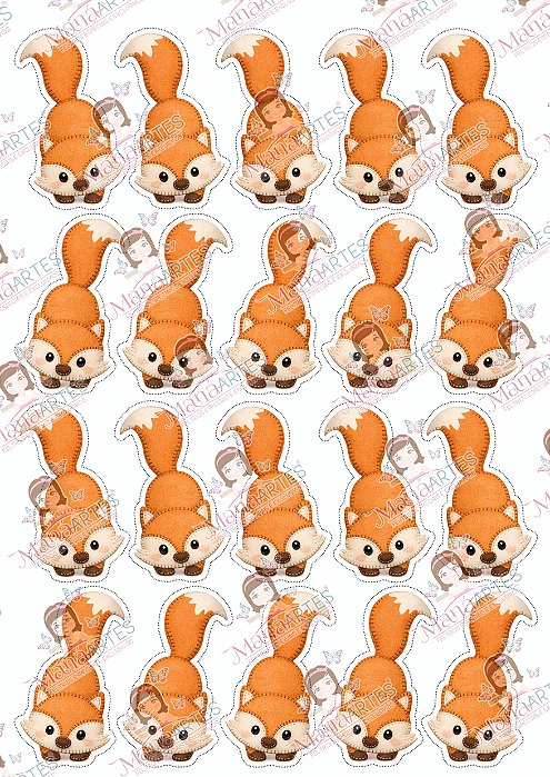 COLEÇÃO RAPOSINHAS ACONCHEGO - AGACHADINHAS