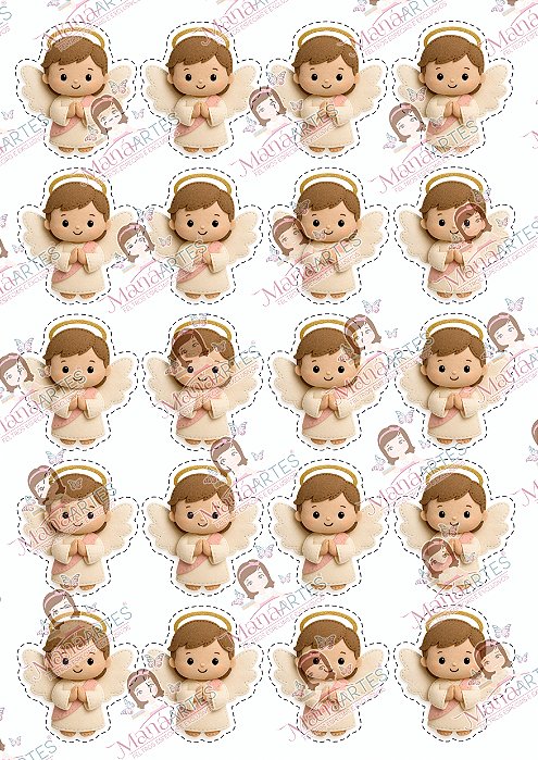 ACONCHEGO DE FÉ - ANJO DA GUARDA - 7CM