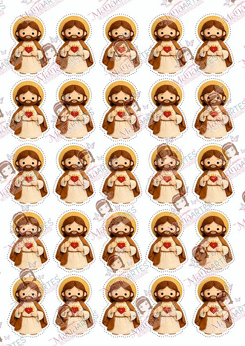 ACONCHEGO DE FÉ - SAGRADO CORAÇÃO - 7CM