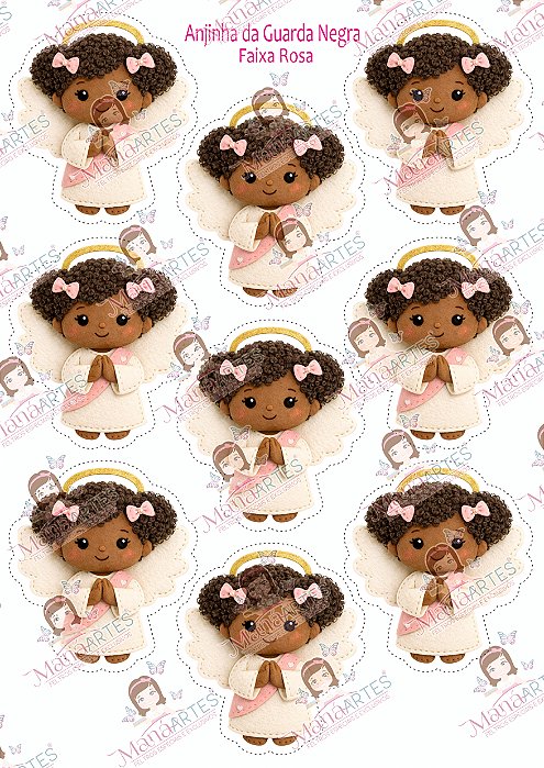 ACONCHEGO DE FÉ - ANJINHA DA GUARDA NEGRA