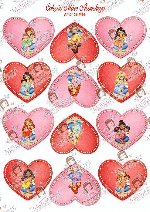 COLEÇÃO MÃES ACONCHEGO - AMOR DE MÃE