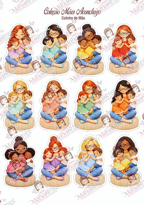 COLEÇÃO MÃES ACONCHEGO - COLINHO DE MÃE