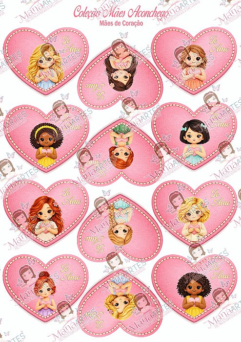 COLEÇÃO MÃES ACONCHEGO - MÃE DE CORAÇÃO