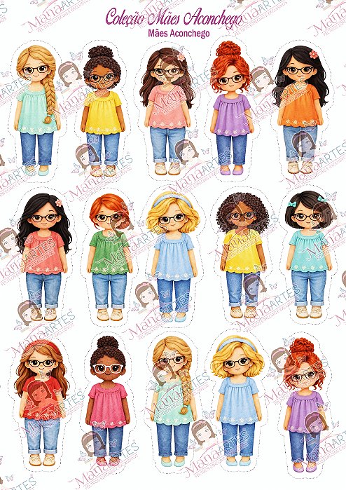 COLEÇÃO MÃES ACONCHEGO - MÃES ACONCHEGO