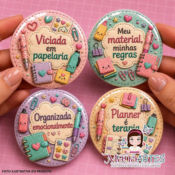 BUTTON ESPECIAL PAPELARIA FOFA