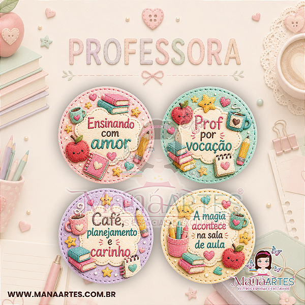 BUTTON ESPECIAL PROFESSORA