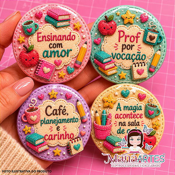 BUTTON ESPECIAL PROFESSORA