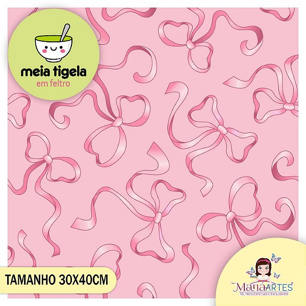 Painel de Feltro Estampado Balé 3 – Exclusivo Meia Tigela