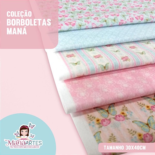 COLEÇÃO BORBOLETAS by MANÁ ARTES