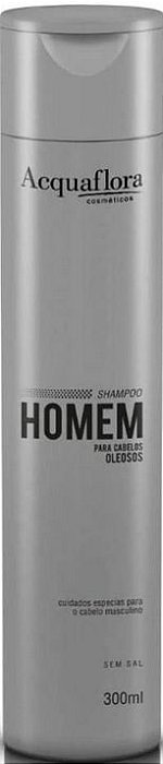 Shampoo Acquaflora Homem Cabelos Oleosos 300ml