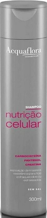 Shampoo Acquaflora Nutrição Celular 300ml