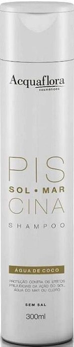 Shampoo Acquaflora Sol Mar Piscina 300ml