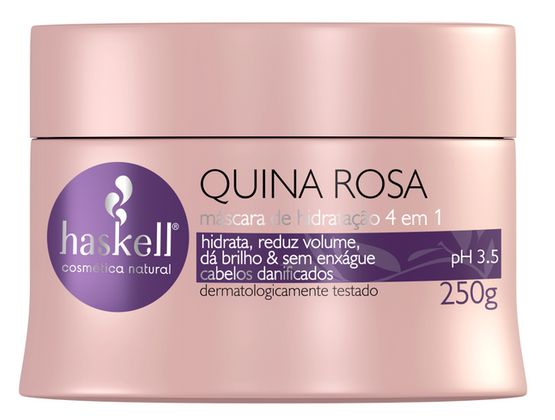 Máscara Haskell Quina Rosa 250g