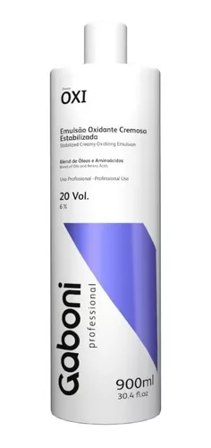 Oxidante Gaboni Deep Oxi 20 volumes 900ml