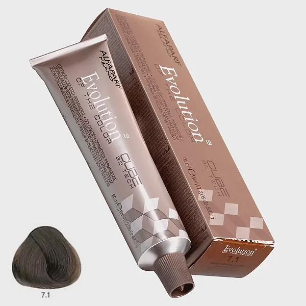 Alfaparf Evolution Coloração Permanente 7.1 60ml Tinturas
