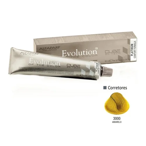 Alfaparf Evolution Coloração 3000 Amarelo 60ml