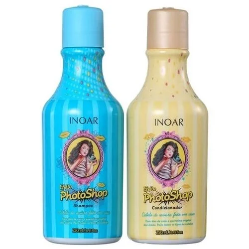 Kit Inoar Photoshop Shampoo 250ml + Condicionador 250ml