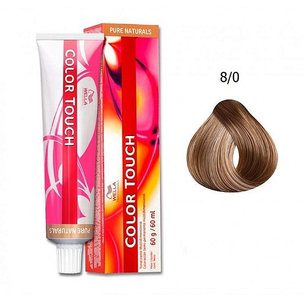 Tonalizante Wella Color Touch 8/0 60ml
