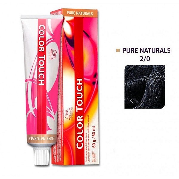 Tonalizante Wella Color Touch 2/0 60ml