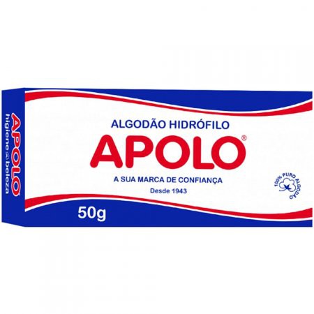 Algodão Apolo Cx. 50g