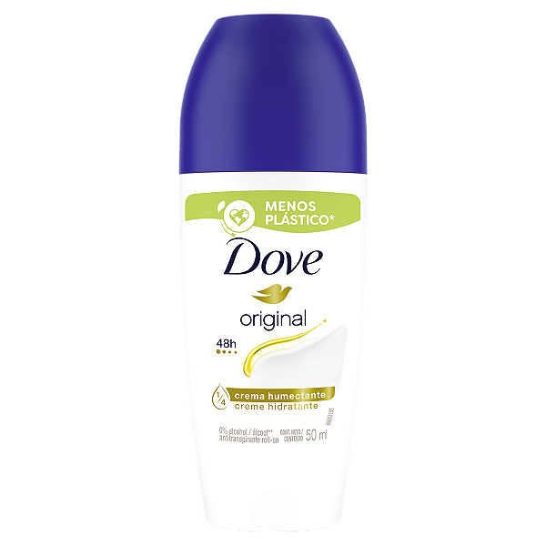 Desodorante Antitranspirante Roll On Original 50ml Dove