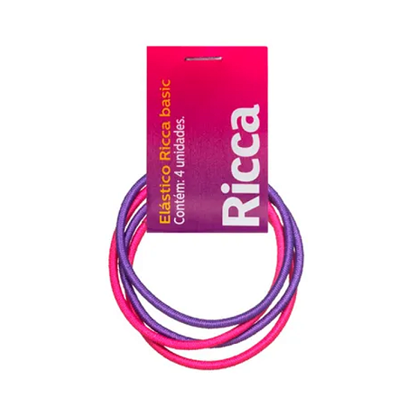 Elastico Ricca Colors 4Unid