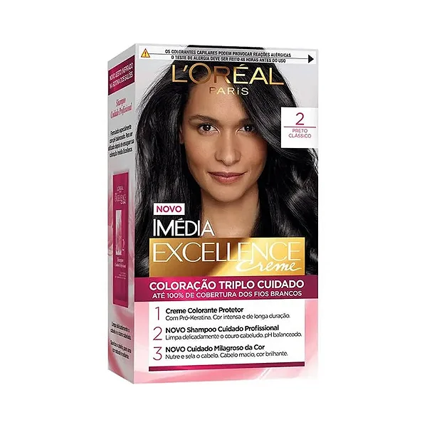 Kit Imédia Excellence 2 47g L'oréal Paris
