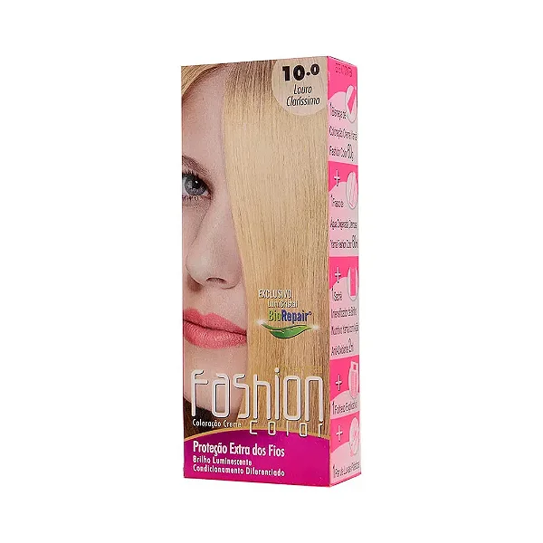 Kit Tintura Fashion Color 10.0 60g Yamá