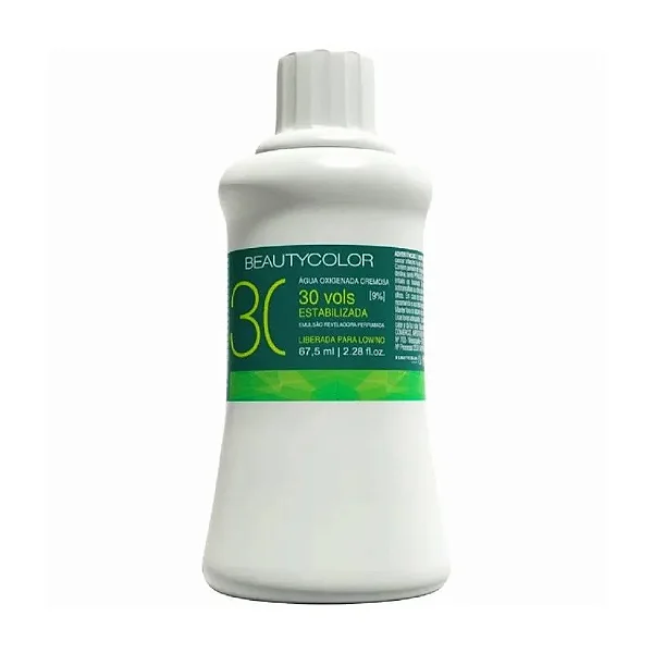 Água Oxigenada Cremosa 30vol. 75ml Beauty Color