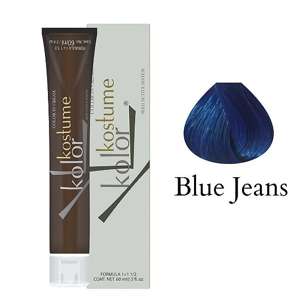 Pigmento Kostume Crazy Color Blue Jeans 60ml