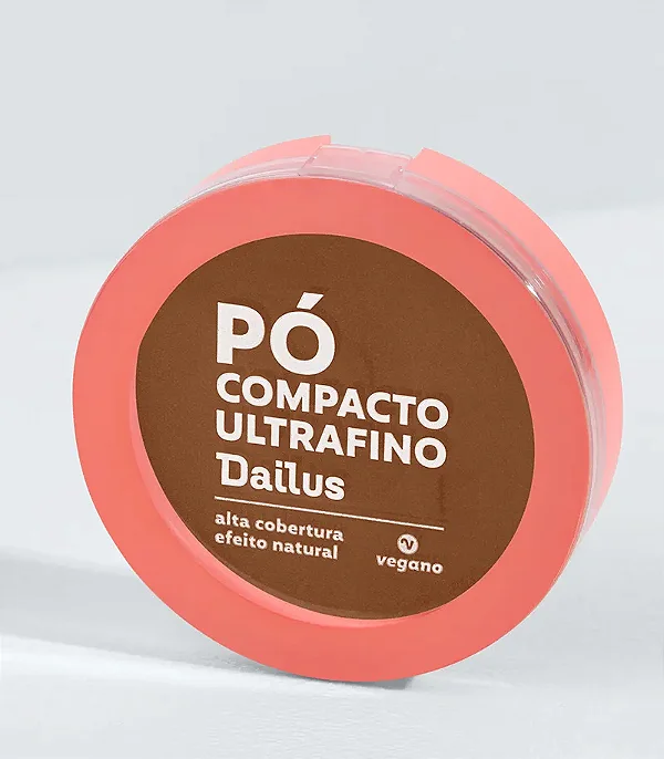 Pó Compacto Ultrafino D11 Escuro Vegano Dailus