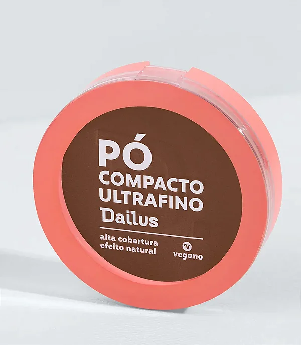 Pó Compacto Ultrafino D12 Escuro Dailus