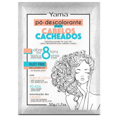 Po Desc. 8 Tons Cabelos Cacheados 50g