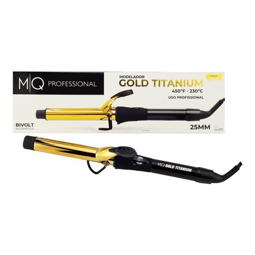 MQ Modelador Gold Titanium 25mm Bivolt