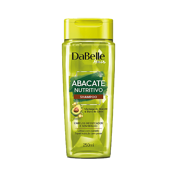 Shampoo Abacate Nutritivo 250Ml