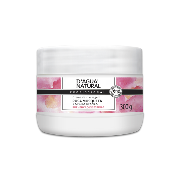 Creme Massagem Rosa Mosqueta 300g